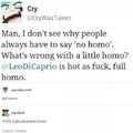 Homo.. No homo