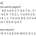 Error 404 Pigeon not found