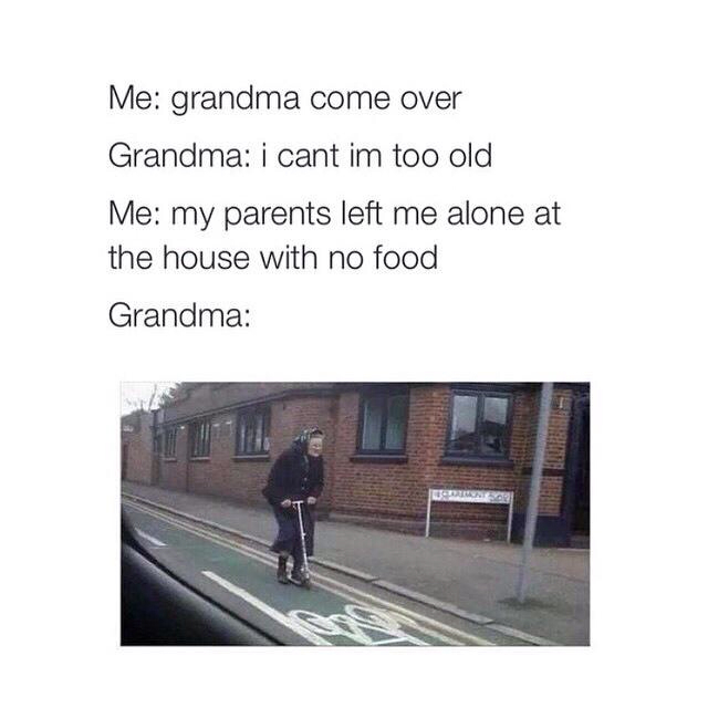 Gangsta grandma - meme