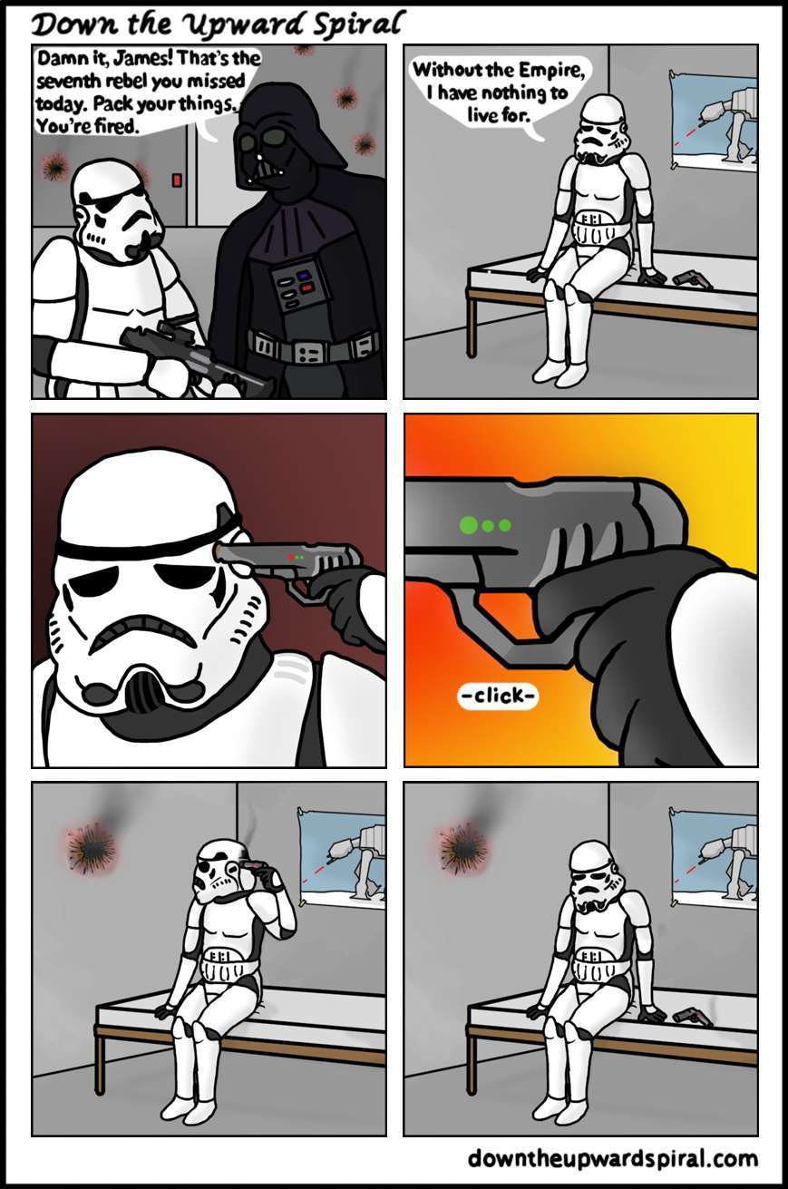 bad luck storm trooper - meme