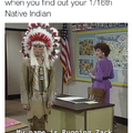 I'm chief standing hair