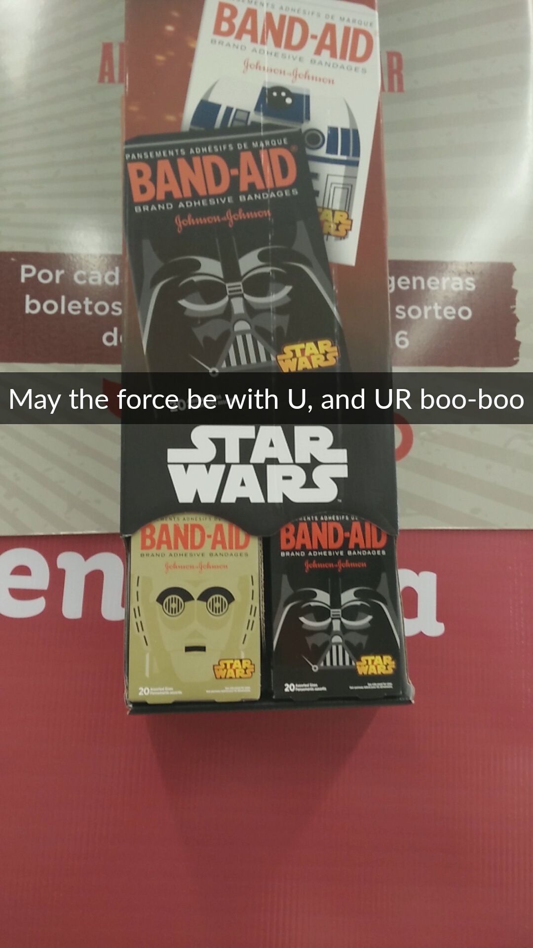 The force need a band-aid - meme