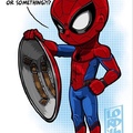 Spiderman un civil war by Mau.ol