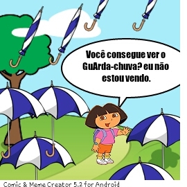 Dora A Aventureira Cega - meme