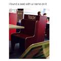 Take A Seat Mam
