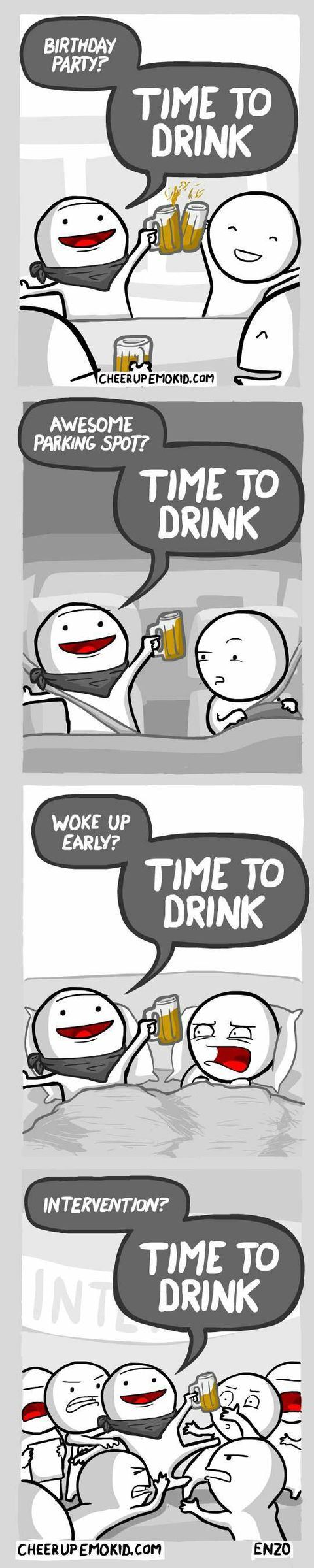 it's always time to drink - meme