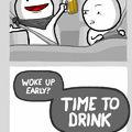 it's always time to drink