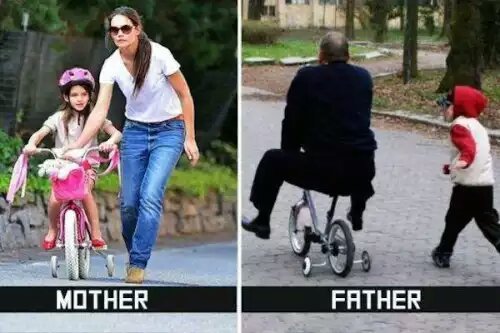 Mamás vs Papás - meme