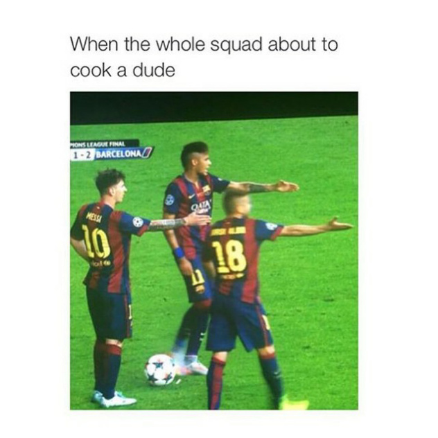 Squad goals - meme
