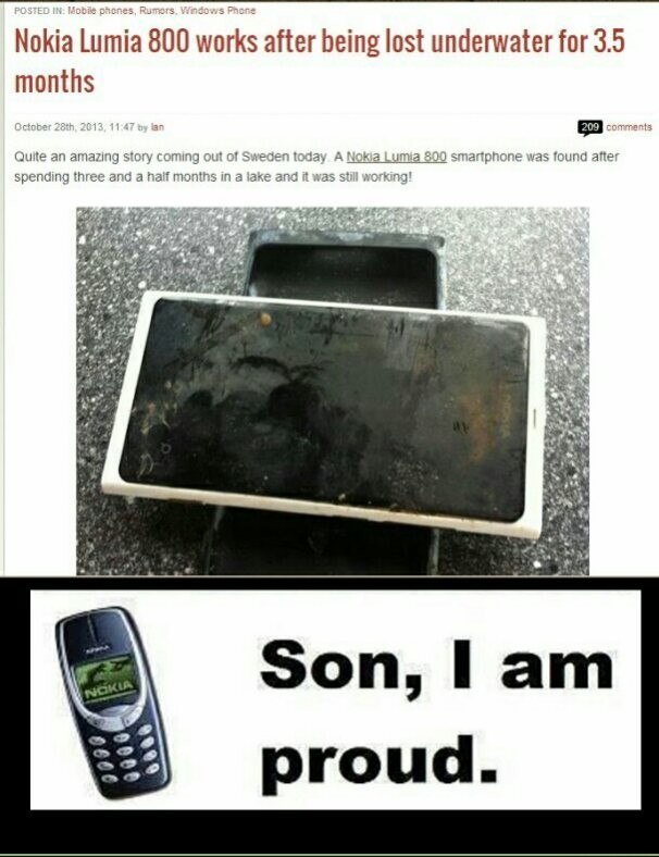 Damn Nokia's... - meme