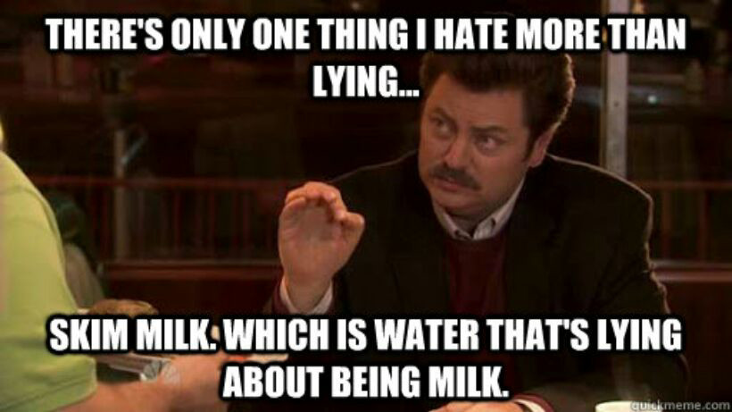 Godamned Soy Milk. - meme