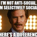 Im selectively social