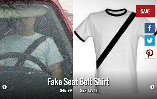 "Seatbelts are for smart people, and I ain't no smart people" - meme