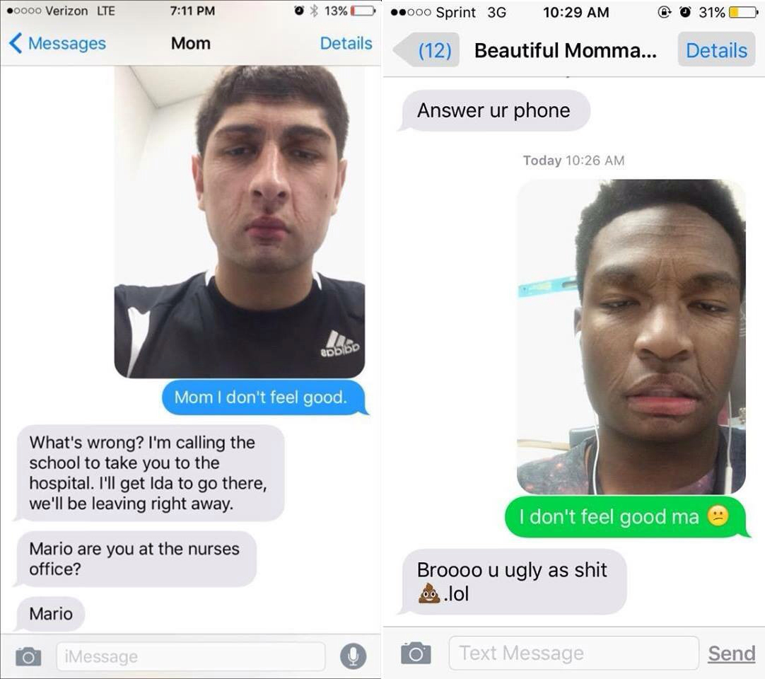 Black mom vs white mom - meme
