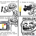 Un problème Einstein ? x)