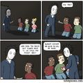 the black guy is smart