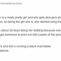 Black mail mafia