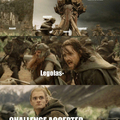 No Challenge is too much for Legolas.