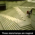 Magical stairs/ramps