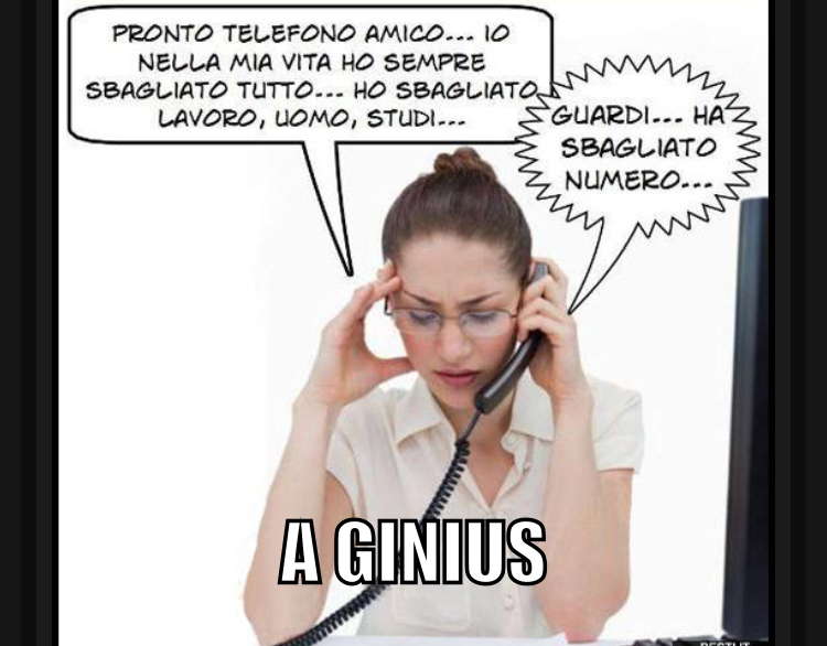 A GINIUS - meme