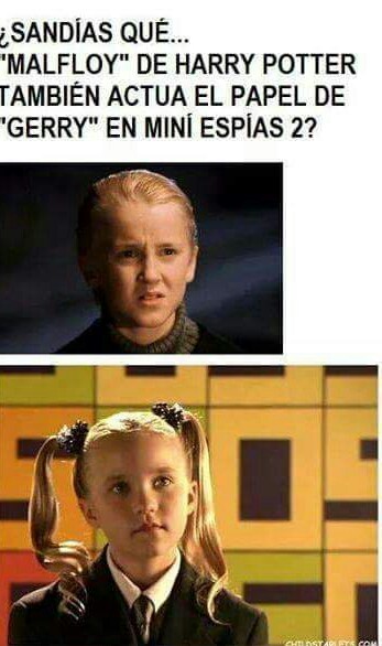 Malditos Malfoy - meme