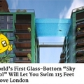 world's first glass sky pool