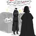 Darth Vader becomes grandad