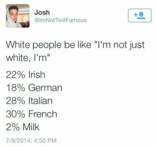 White people be like - meme