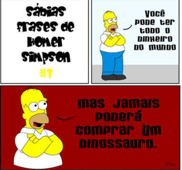 Sábias frases de H.Simpson #1 - meme