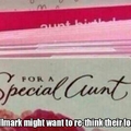 To that special 'cunt' in your life.