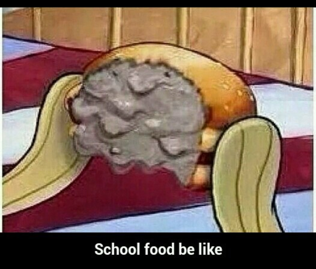 School food - meme