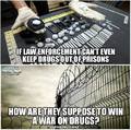"War on drugs" that happens to be quite profitable