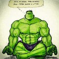 Meditar version Hulk xD