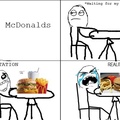 how true :-) THIRD COMMENT IS A HAPPY MEAL