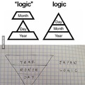 Japan logic still more logical than american logic
