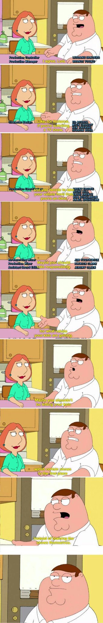 Pointed Family Guy speech - meme