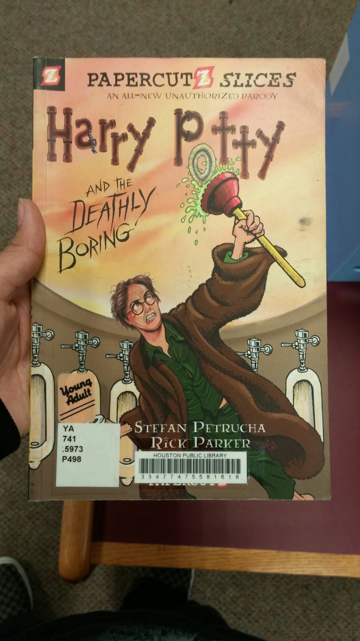 Found this at my library - meme