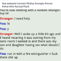 Omegle is always exciting..