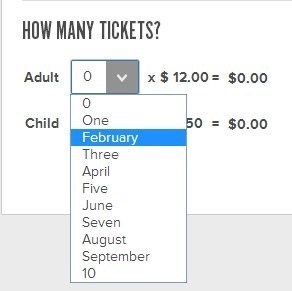 I would like 3 February tickets please - meme