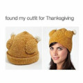 Title wants a turkey hat for next year!