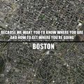 I live in Boston