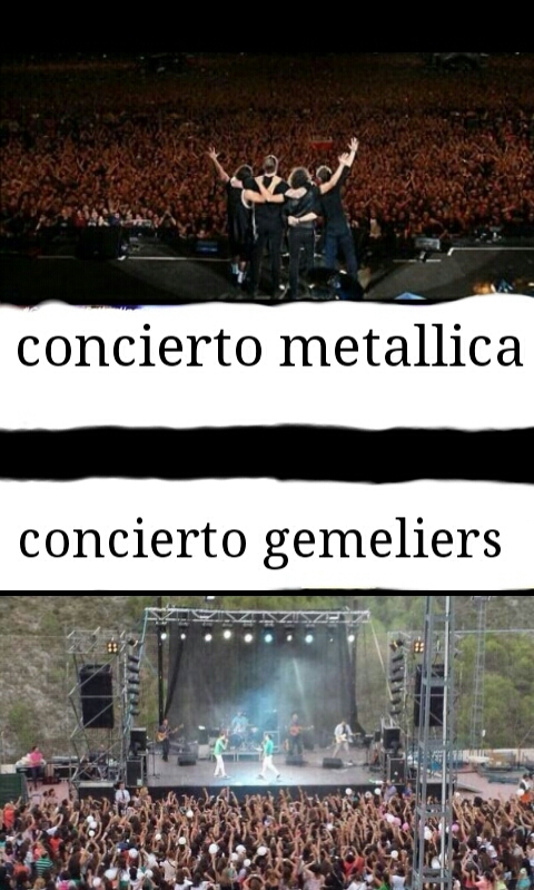 Metallica es la pollaaaaaa - meme