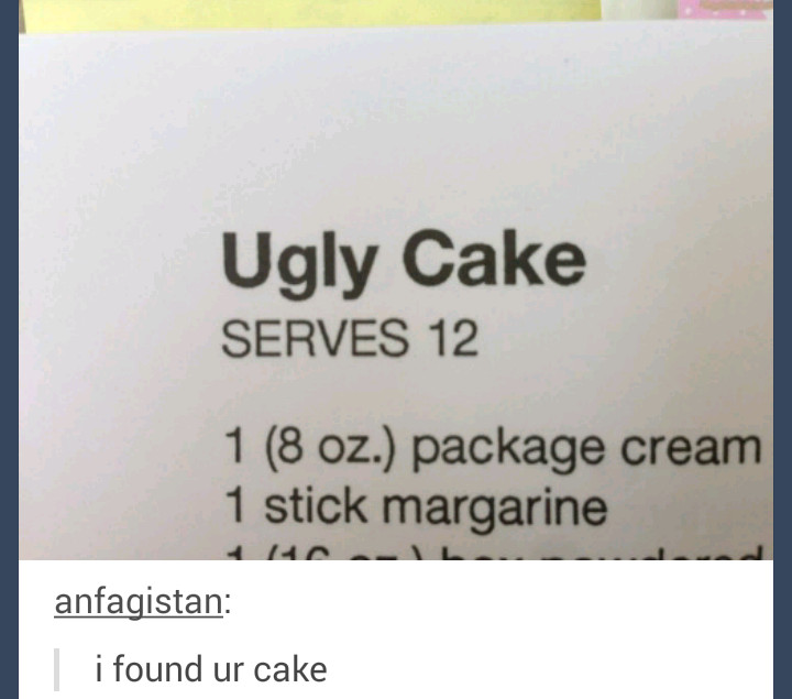 Your cake - meme
