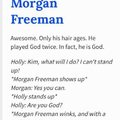 Morgan is God