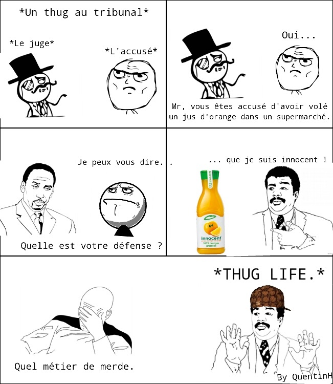 Thug life chose me. - meme