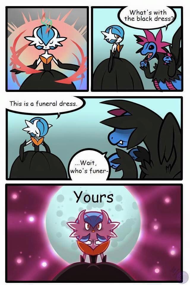 Gardevoir has no chill,that x4 weakness does not forgive. - meme
