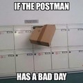 Bad day mailman