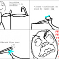 Le toothpaste rage