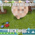 Sims why you no logic