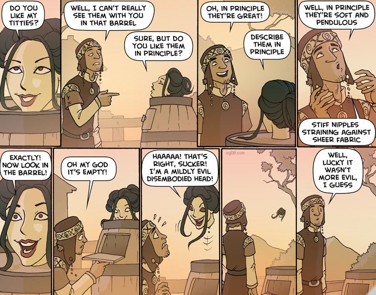 I couldn't think of a title, highest voted comment gets to decide. Also author is Oglaf, beware of more weird prons - meme